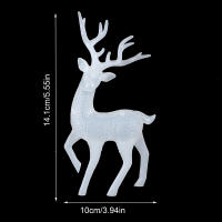 Estatua De Ciervo De Navidad Sika Elk Reindeer Fae Animal Decoración De Simulación Para Hogar Tienda Expositor De Jardín Propiedades - details 15