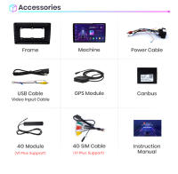 Junsun Android 13 inalámbrico CarPlay Android Auto Radio para Fiat 500L 2012 2013 2014 2015 2016 2017 coche Multimedia navegación GPS autorradio - details 23