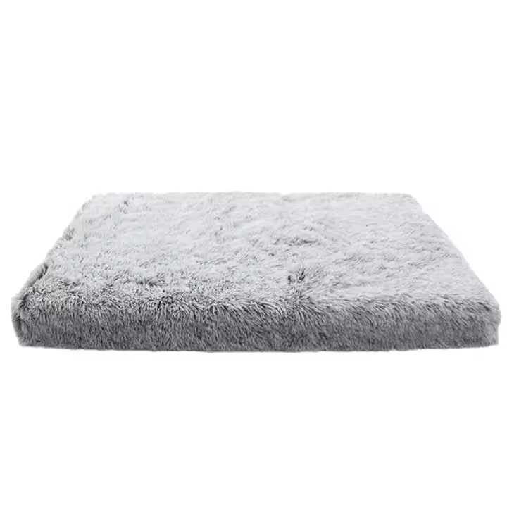 Perrera cuadrada de felpa para perros y gatos, perrera para mascotas, sofá cama para perros para dormir profundo, suministros para mascotas - 1