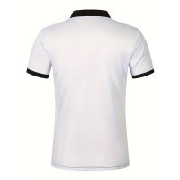 Camisa Polo Hombre Verano Ajustada Manga Corta Deportiva Casual Con Botones Estampado 3D Digital Smart Casual Polyester - details 10