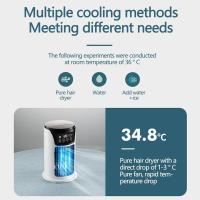 Ventilador de aire acondicionado portátil de 5w, 6 velocidades, ajuste de 6h, aire acondicionado personal mini USB, con tanque de agua de 200ml, ultrasilencioso, resistente al agua, adecuado para dormitorios, oficinas, hogares, escritorios y camping - details 4