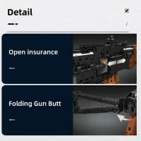 Juguetes De Construcción Para Niños AK-47 Múltiple Bloques De Plástico Compatible Con Lego Regalo Para Niños Y Adultos - details 10