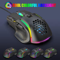 Ratón De Juego Con 10 Botones 12800 DPI USB Retroiluminado RGB Programable Para Laptop PC Y Desktop Accesorios De Computadora - details 12