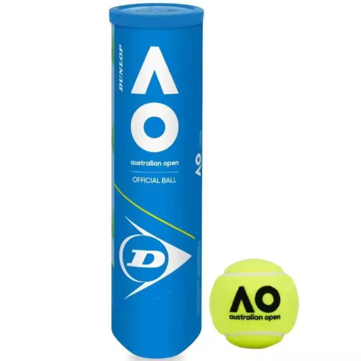 Pelotas Dunlop AUSTRALIAN OPEN Bote 4 Pelotas - Pelota Oficial del Abierto de Australia - 1