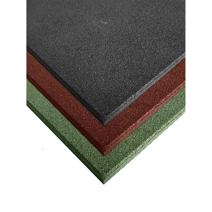 JARDIN202 - Loseta de Caucho Maciza 40mm | 50x50cm | Especial para Gimnasios | Suelos Infantiles | Fitness - 1