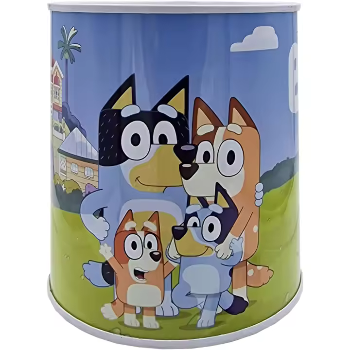 Hucha de Metal Bluey y Bingo Mediana 78040 - 1