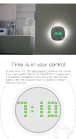 Lámpara LED Recargable Con Sensor De Movimiento Y Reloj Digital Para Dormitorio Cocina Escaleras Pasillo Armario - details 2