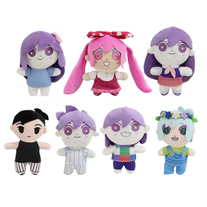 Muñeco De Peluche OMORI Sunny De 8 Pulgadas Cojín De Relleno De Algodón PP Figura De Cosplay Regalos Lindos Merchandise Del Juego - 1