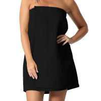 Toalla De Baño Para Mujer Estilo Spa Con Cierre Ajustable Textil Doméstico Toalla De Cuerpo Uso Doméstico Toalla Usable - details 6