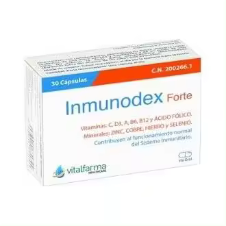 Vitalfarma Inmunodex Forte 30Caps - 1