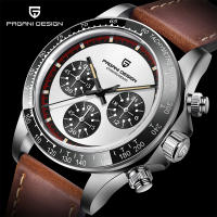Reloj Deportivo Para Hombre PAGANI DESIGN V2 40MM Cuarzo Vidrio De Zafiro Luminoso Cronógrafo Acero Inoxidable Resistente Al Agua - details 1