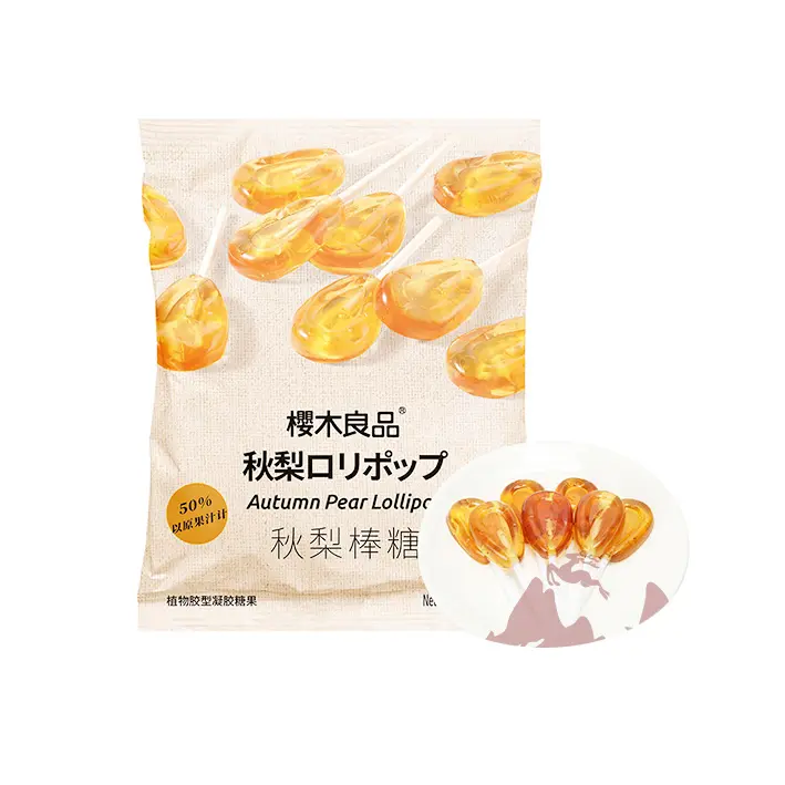 (SAKURAGI) CARAMELO CON PALO Y SABOR A PERA 96G - 1