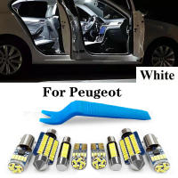 Luz Interior LED Para Coche Canbus Para Peugeot Partner MK1 MK2 MK3 1996-2020 Accesorios Sin Errores De Canbus Alta Calidad 3014 - details 0