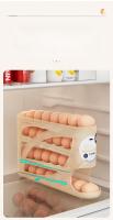 Organizador De Huevos Automático Dispensador De Huevos Para Nevera Rack De Almacenamiento De Plástico Para Encimera De Cocina Y Organizador De Puerta De Nevera - details 5