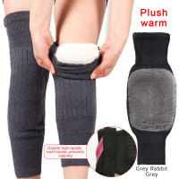 Protector De Rodilla Para Invierno Con Pelo De Conejo Para Hombres Y Mujeres Personas Mayores Alivio Del Dolor De Rodilla Deporte Running - details 1