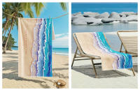 Toalla de playa anti-ultravioleta, producto de moda, para viajes, yoga, deportes, toalla de secado rápido, toalla de baño con protección solar para la playa. - details 1