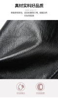 Bolso de hombre para Mujer, de Piel sintética, con textura de gran capacidad, moda, sencillo, para Madres de Mediana Edad. - details 2