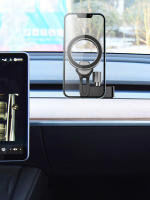 Soporte Universal Para Móvil Compatible Con Tesla Model 3 Model Y Soporte De Teléfono Móvil Con Rotación De 360 Grados Acceso Rápido Aplicación Para Todos Los Teléfonos Móviles - details 3