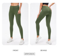 Leggings De Yoga Para Mujer Calor Invierno Elásticos Talla Completa Deporte Gimnasio Running Leggings De Poliéster Y Spandex - details 32