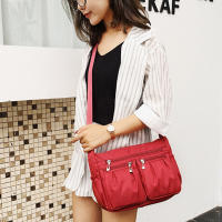 Bolso cruzado de nailon para mujer, bandolera de gran capacidad con múltiples bolsillos, para ir de compras, de viaje, de ocio - details 12