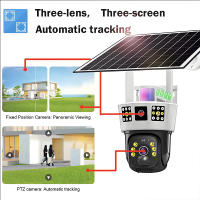 Cámara Solar Inalámbrica 6K 12MP HD Con Visión Nocturna Y Detección De Movimiento Humano Cámara De Seguridad CCTV PTZ WiFi 4G SIM Card - details 5