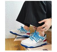Zapatos De Correr Casuales Para Hombre Nuevos Zapatillas De Moda Plataforma Zapatos De Entrenamiento De Tenis Al Aire Libre Para Verano Material Superior De Cuero Artificial - details 11