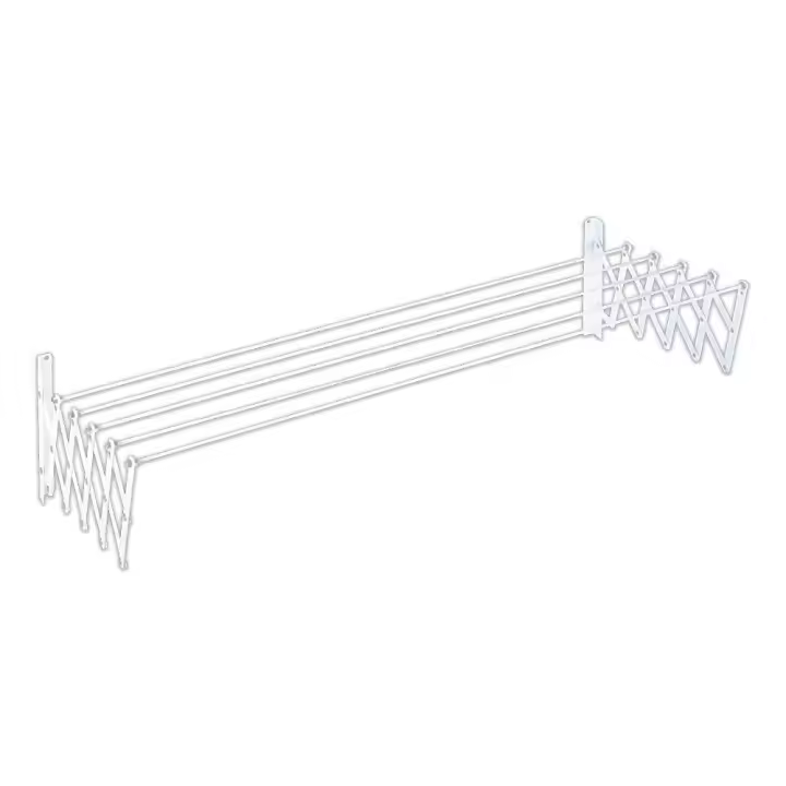 Tendedero  extensible 120cm blanco epoxi - 1