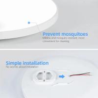 Lámpara De Techo Plana LED 36W 50W 3000K/4000K/6000K Para Dormitorio Comedor Cocina Luz Tri-Prueba Iluminación Moderna - details 10
