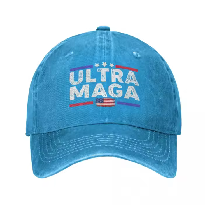 Gorro De Béisbol Ultra Grande Vintage Desgastado De Algodón Para Hombres Y Mujeres Protección Solar Para Exercicios Al Aire Libre Gorro De Verano Casual Unisex Tamaño Único - 1