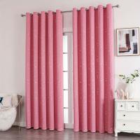 Cortinas Para Niños Con Estrellas Y Negro Resistente Al Sol Para Dormitorio Y Sala De Estar Ventanas Modernas De Doble Capa Sin Encaje - details 7