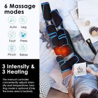 Masajeador De Piernas Con Presión De Aire Para Relajación Muscular Y Drains Líquidos 360° Promueve La Circulación Sanguínea - details 8