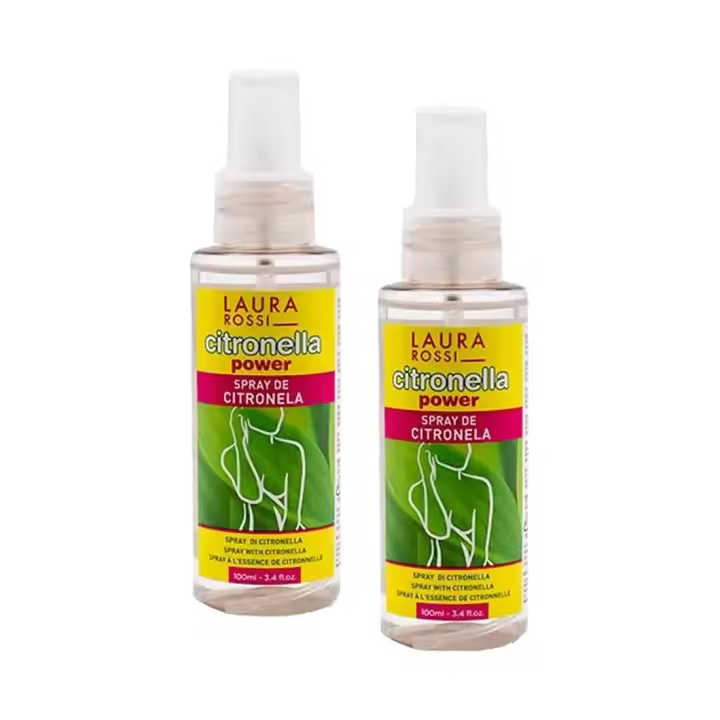 Panda Home Pack 2 Sprays de Citronela Refrescante para Cuerpo, Repelente Natural de Mosquitos y Bichos, Aroma Cítrico, 100ml - Protección Eficaz para el Verano - 1