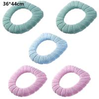Funda de Inodoro y Gruesa, juego de 5 piezas, fabricada en Fibre elástico Cálida, fácil de instalar, comodidad óptima. - details 0