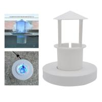 LED Light Ultrasonic Maker De Niebla Flotante Cubierta Protectora Para Acuario Piscina Fogger Mister Accesorios Para Tanque De Peces Decoración De Jardín Mini Greenhouse - details 0