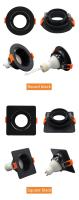 Bombillas LED GU10 Para Techo 3W Ángulo Ajustable De 90 Grados Iluminación Interior Ahorro De Energía Rotación Ajustable AC220V 120V 5/10/20 Piezas - details 4