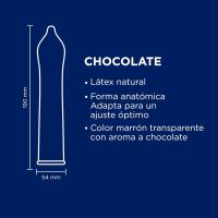 Preservativo Control Sabor A Chocolate Ancho Nominal 54 mm Con Aroma Perfectos Para Sexo Oral Aptos Para Sexo Anal Y Vaginal Compatibles Con Lubricantes A Base De Agua Forma Anatómica Caja de 12 Unidades - details 5