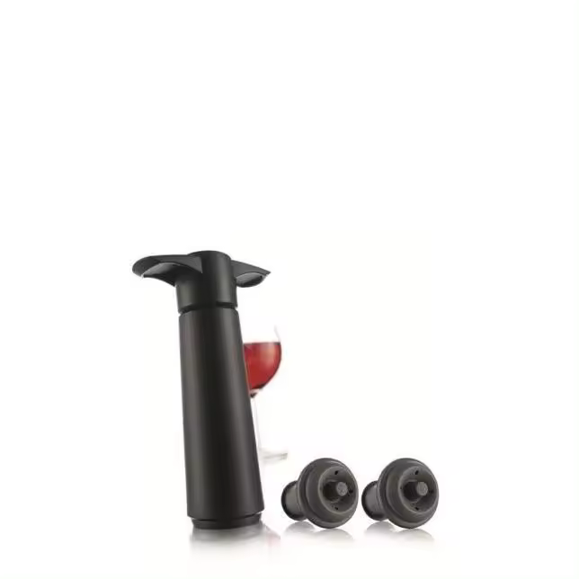 Bomba de Vacío Vacu Vin con Tapones Reutilizables - 1