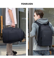 Mochila De Negocios FENRUIEN Para Hombres Con Carga USB Impermeable 35L Multibolsillos Para Viajes Y Computadora - details 8