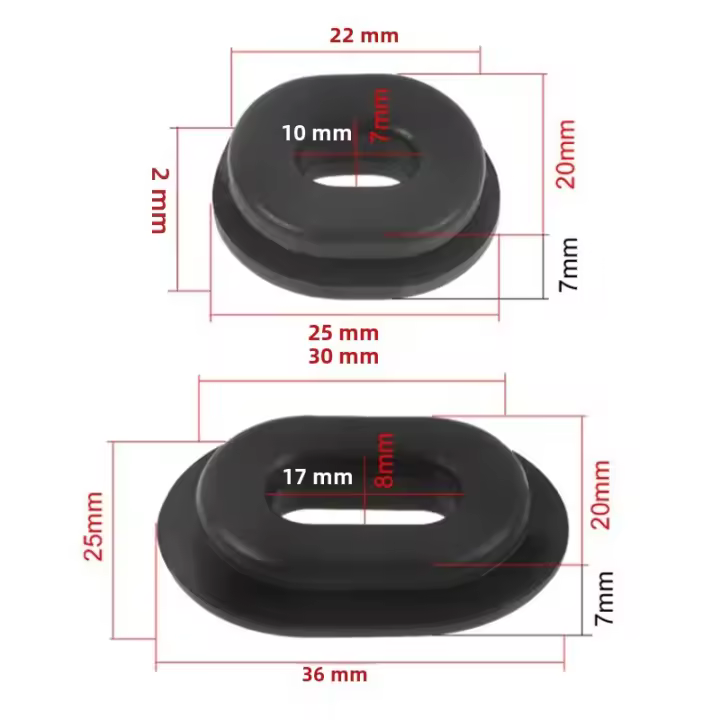 Cubiertas Lateral De Motocicleta 12pcs Goma Resina Juego De Tornillos Y Tornillos Para Carrocería Accesorios De Motocicleta - 1