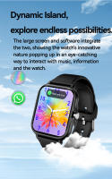 Reloj Inteligente LAXASFIT 2025 Bluetooth Monitor De Sueño Música Compatible Con Android E iOS Regalo Para Hombre Y Mujer - details 5
