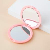 Espejo De Maquillaje Portátil Mano Doble Lado Mini Pequeño Para Viajes Espejo Redondo Plegable Herramienta De Belleza Y Cosmética - details 3