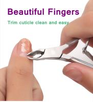 Tijeras De Cutículas Para Pedicura Eliminador De Piel Muerta Acero Inoxidable Herramienta De Cortador De Uñas Y Manicura - details 10