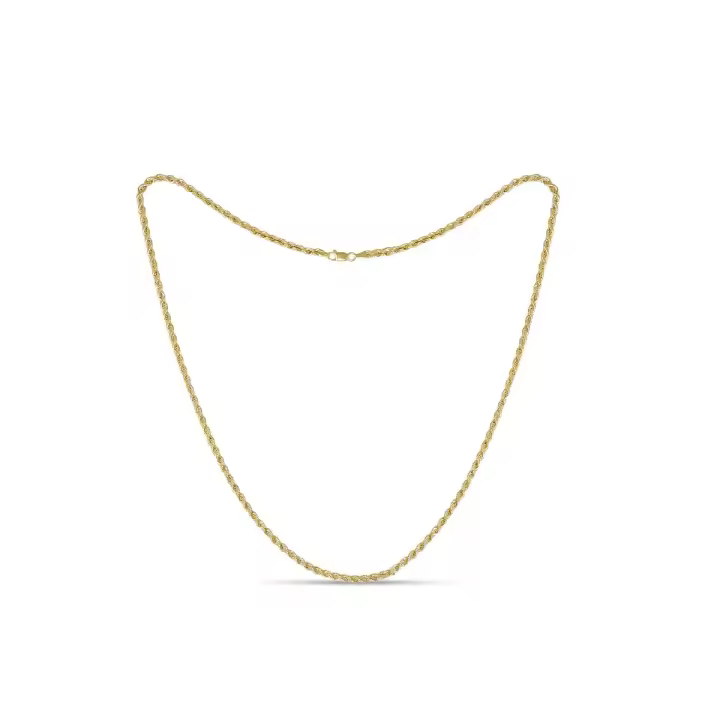 Inmaculada Romero Cordón Oro 18k Salomónico 60cm Ancho 3.5mm Unisex - Pack Bisutería - 1