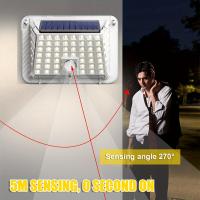 Lámpara De Pared Solar LED Super Brillante Con 90 LEDs 3 Modos Luz De Seguridad Exterior Para Jardín Patio Instalación Fácil Sin Bombillas Incluidas - details 4