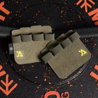 Guantes De Fitness Cuatro Dedos Para Gimnasio Antideslizantes Resistentes Al Desgaste Protección De Mano Soporte Para Ejercicios Con Barbells Y Pesas - details 4