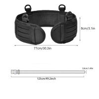 Cinturón Táctico De Malla Para Hombres Adecuado Para Actividades Al Aire Libre 2025 Multi-funcional Casual Sin Estampado - details 1