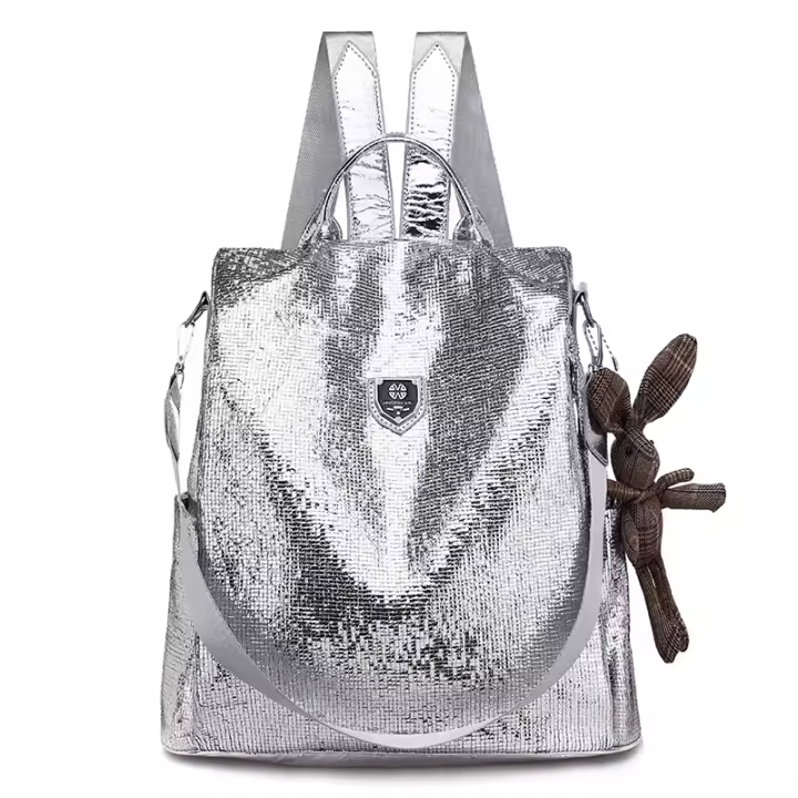 Mochila Antirrobo Para Mujer 2023 Gran Capacidad De Almacenamiento Cuero Suave Casual Con Múltiples Bolsillos Adecuada Para Viajes Y Escuela - 1