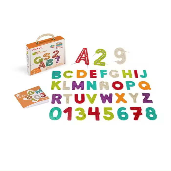 MINILAND JUEGO ECO ACTIVITY 123 ABC LENGUAJE 8x23x24 Cms. - 1