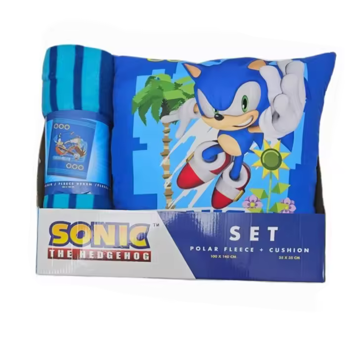 sonic cojin 3d 35cm - 1