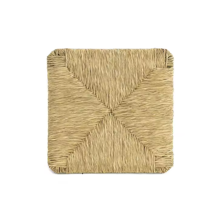 Arte de sesión de reemplazo de la tienda Mediawave. 901 in Marco inferior de paja natural para silla Pisa 37x37cm - 1